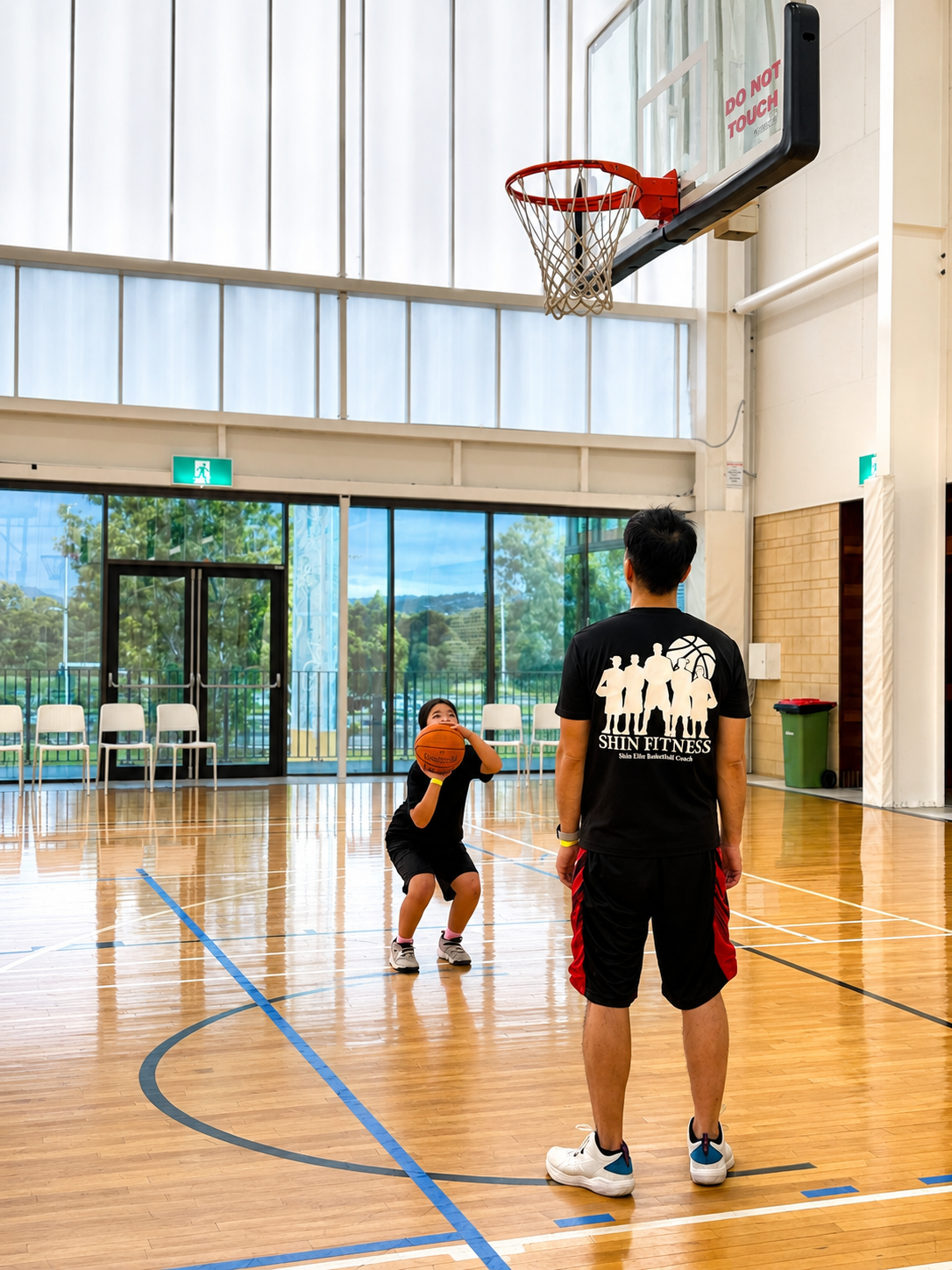 SHIN FITNESS シュートフォーム指導