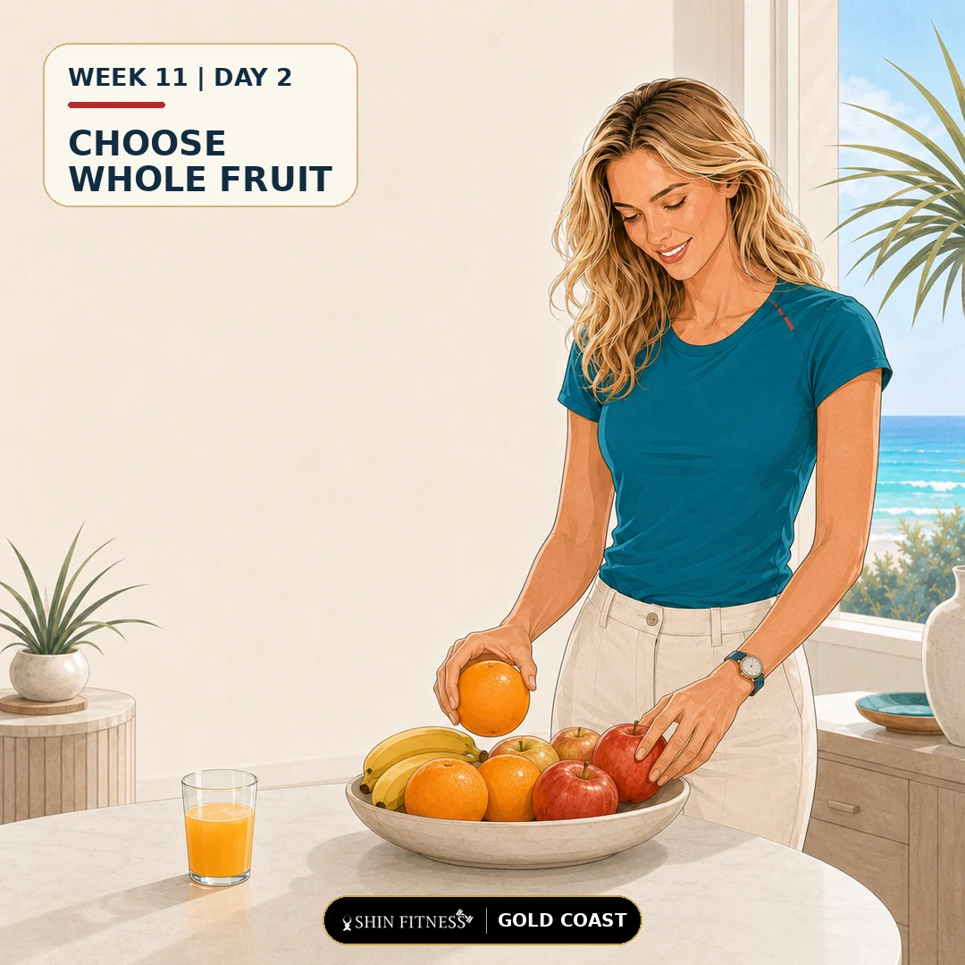 Choose Whole Fruit Instead of Fruit Juice