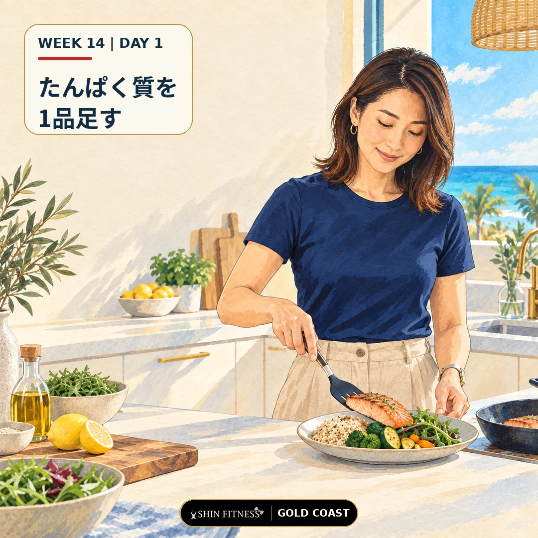 たんぱく質を1品足す