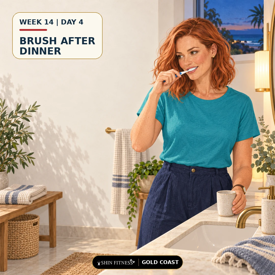 CREATE AN AFTER-DINNER ROUTINE