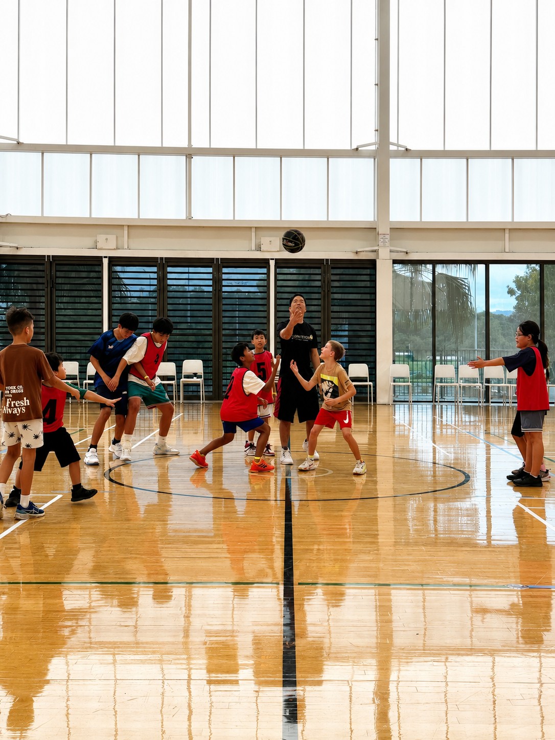 SHIN FITNESS basketball training image
